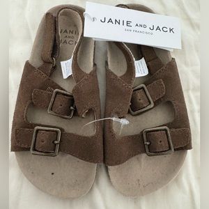 NWT janie and jack slip-on sandal